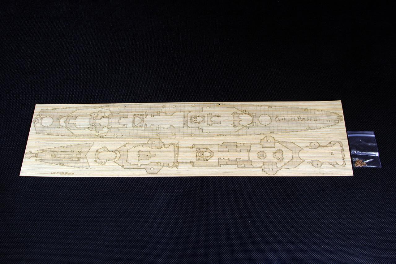 1/350 Artwox German Heavy Cruiser Blucher Wood Deck - Squadron.com