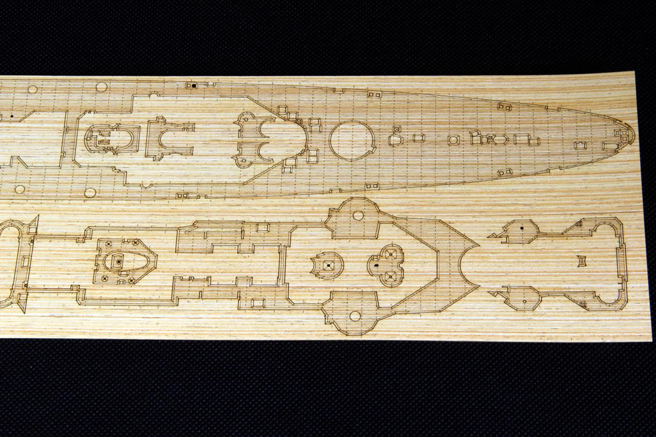 1/350 Artwox German Heavy Cruiser Blucher Wood Deck - Squadron.com