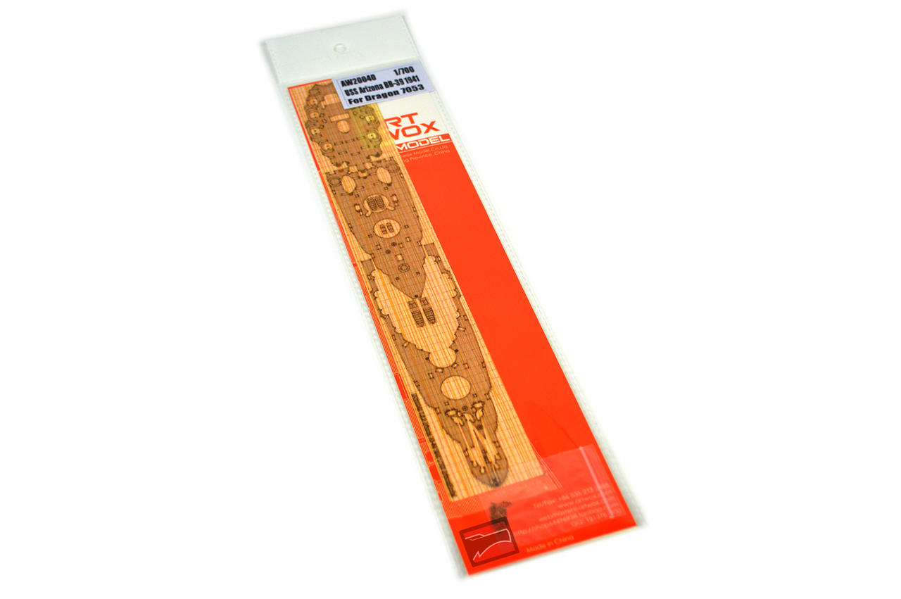 1/700 Artwox USS Arizona BB-39 1941 Wood Deck - Squadron.com
