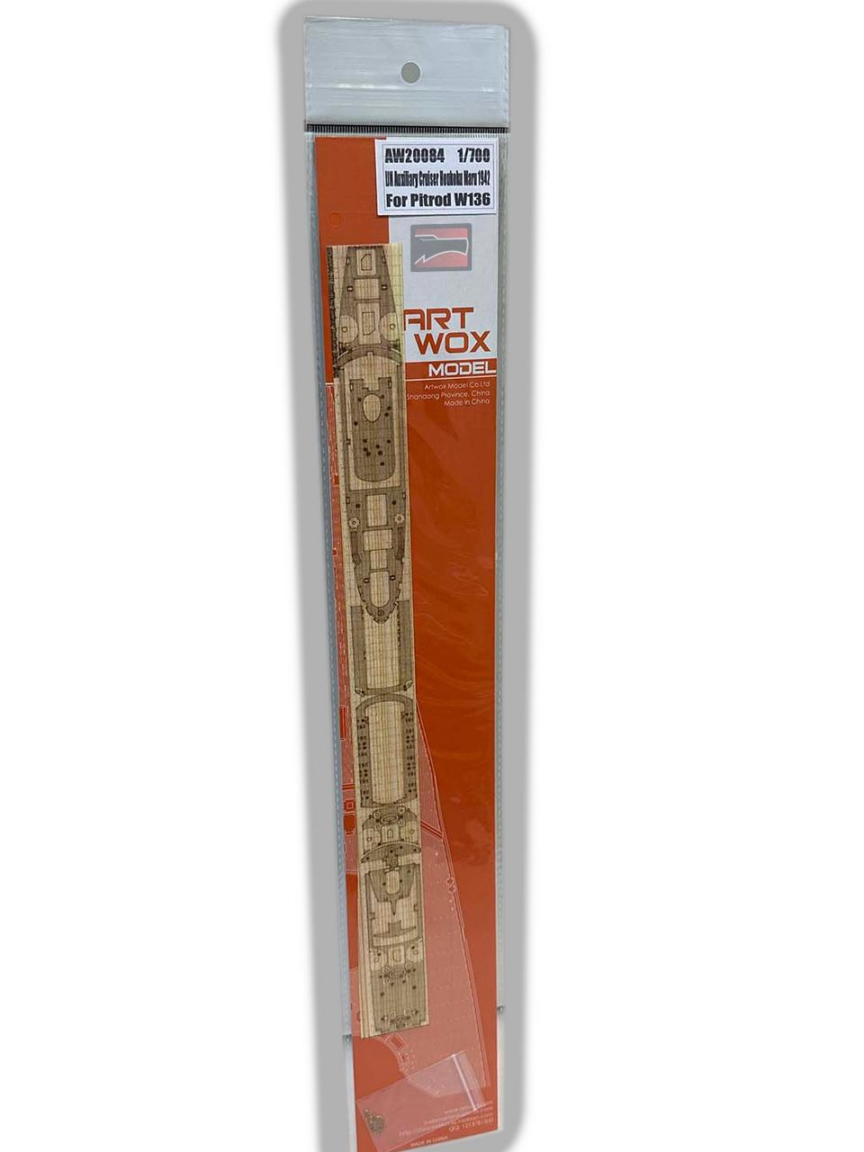 1/700 Artwox IJN Auxiliary Cruiser Houkoku Maru 1942 Wood Deck