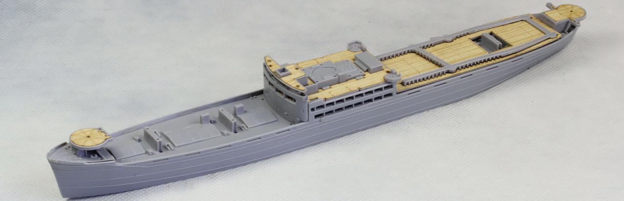 1/700 Artwox Japanese Seaplane Tender Kunikawa Maru Wood Deck