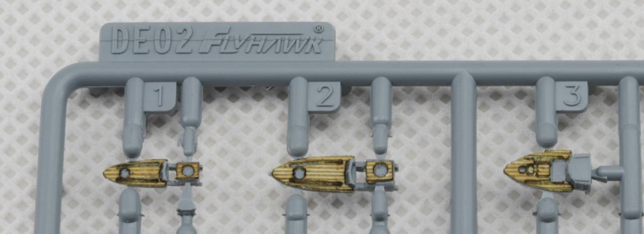 1/700 Bluewox German Battleship Bismarck 1941 Wood Deck - Squadron.com