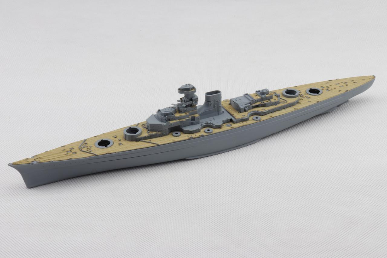 1/700 Bluewox German Battleship Bismarck 1941 Wood Deck - Squadron.com