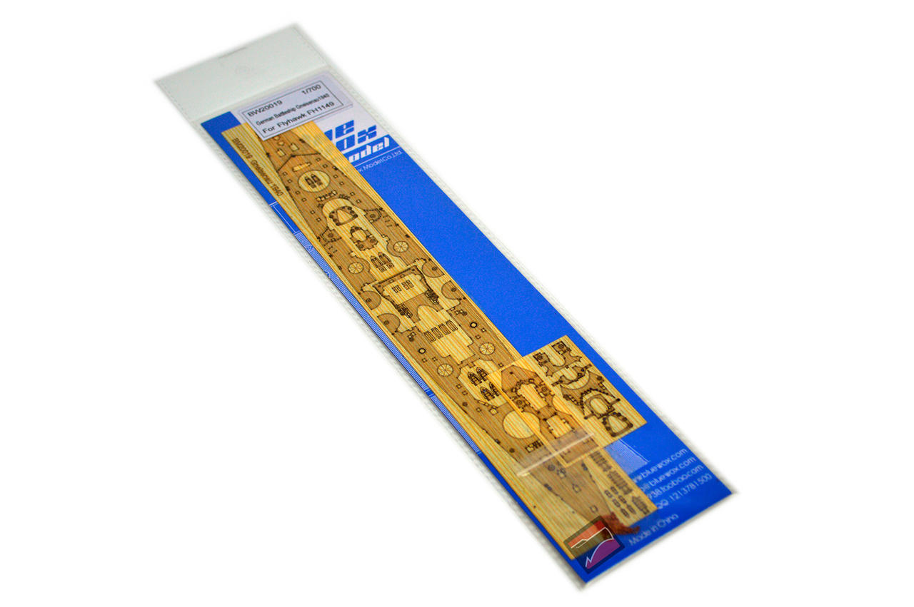 1/700 Bluewox German Battleship Gneisenau 1940 Wood Deck