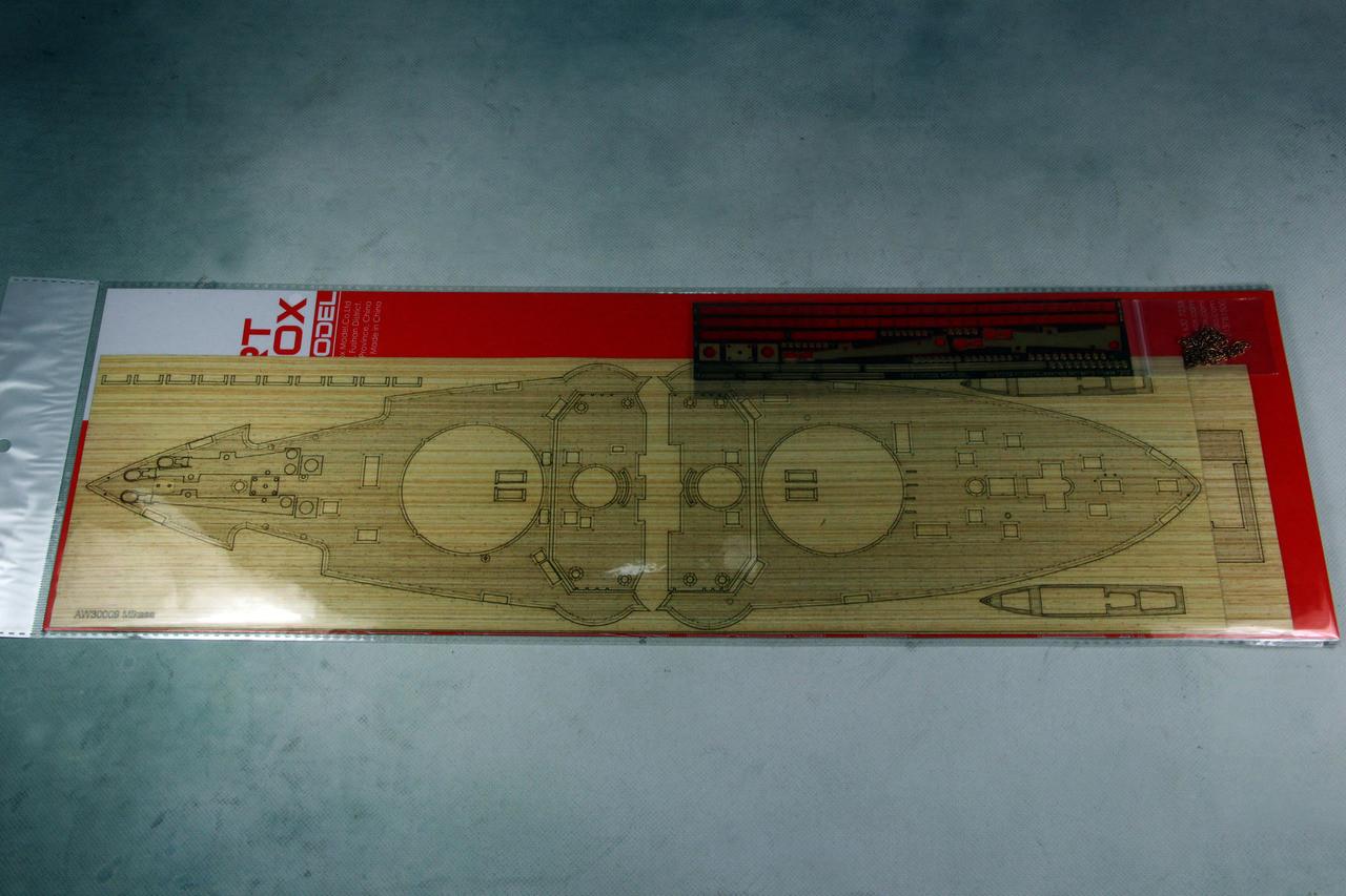 1/200 Artwox Japanese Battleship Mikasa 1905 Wood Deck - Squadron.com