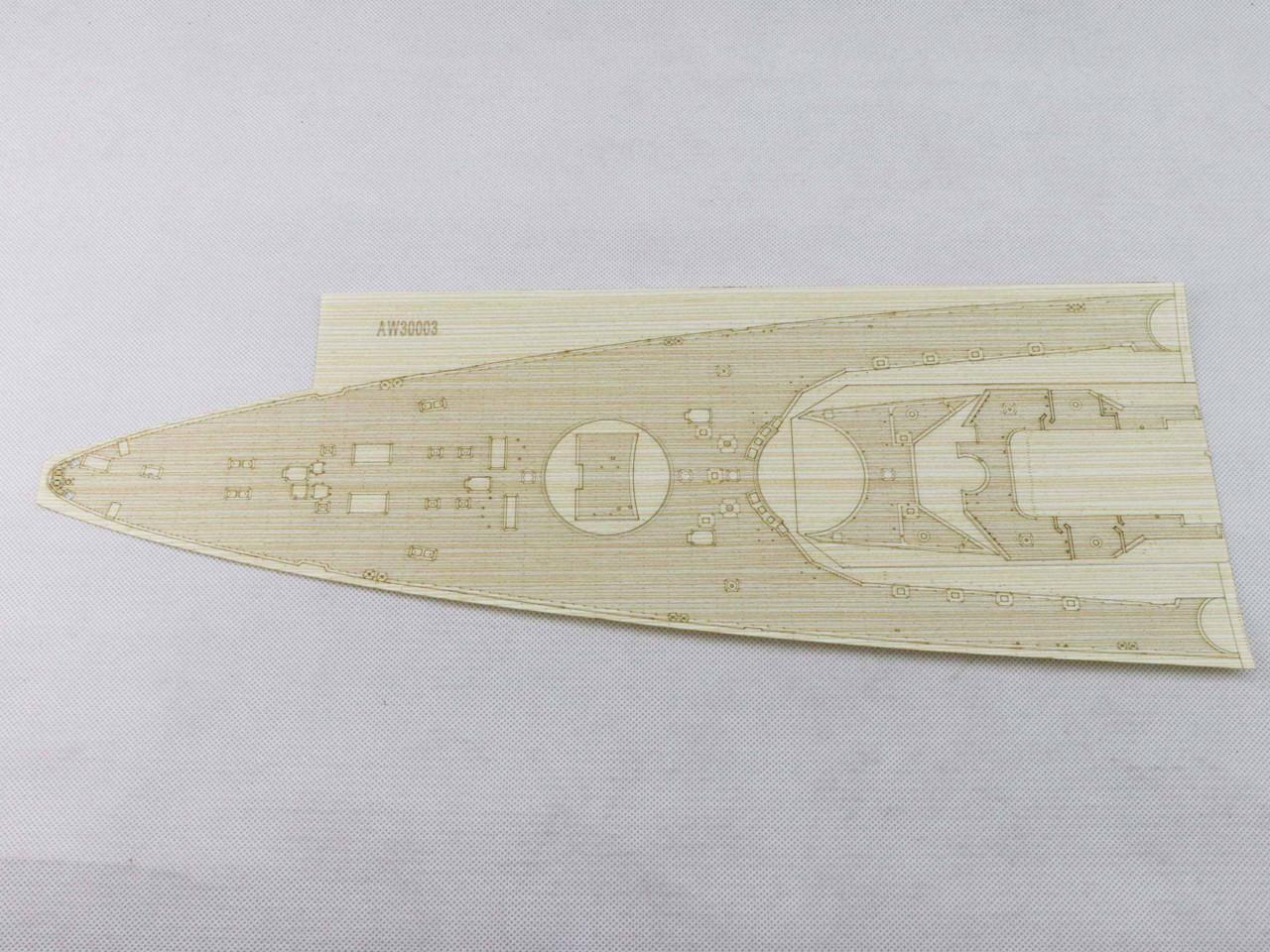 1/350 Wooden German Warship Deck Kits | UK