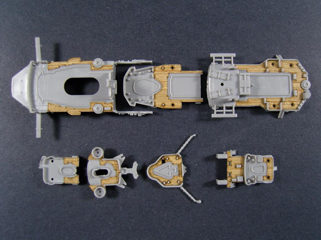 1/700 Artwox DKM Bismarck Wooden Deck (a) - Squadron.com