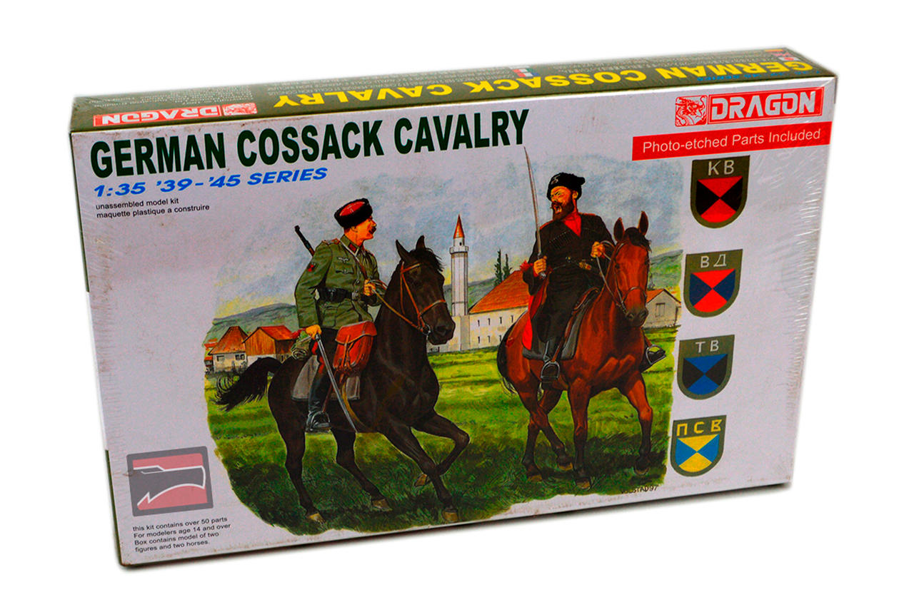 1/35 Dragon German Cossack Cavalry Figure Set - Squadron.com