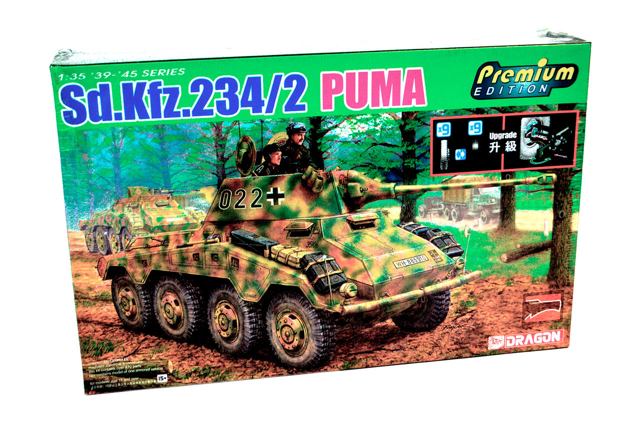 1/35 Dragon Sd.Kfz.234/2 Puma Premium Edition - Squadron.com