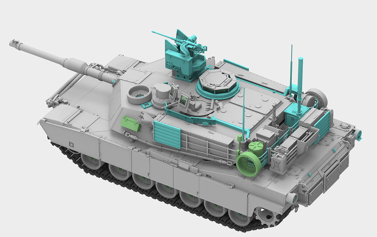 1/35 Ryefield Model M1A2 SEP V2 Abrams US MBT - Squadron.com