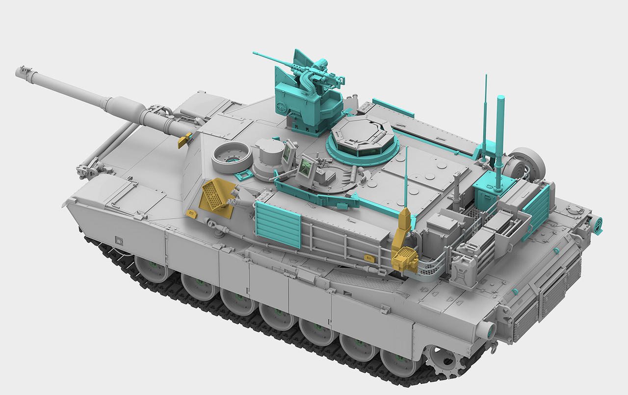 1/35 Ryefield Model M1A2 SEP V2 Abrams US MBT - Squadron.com