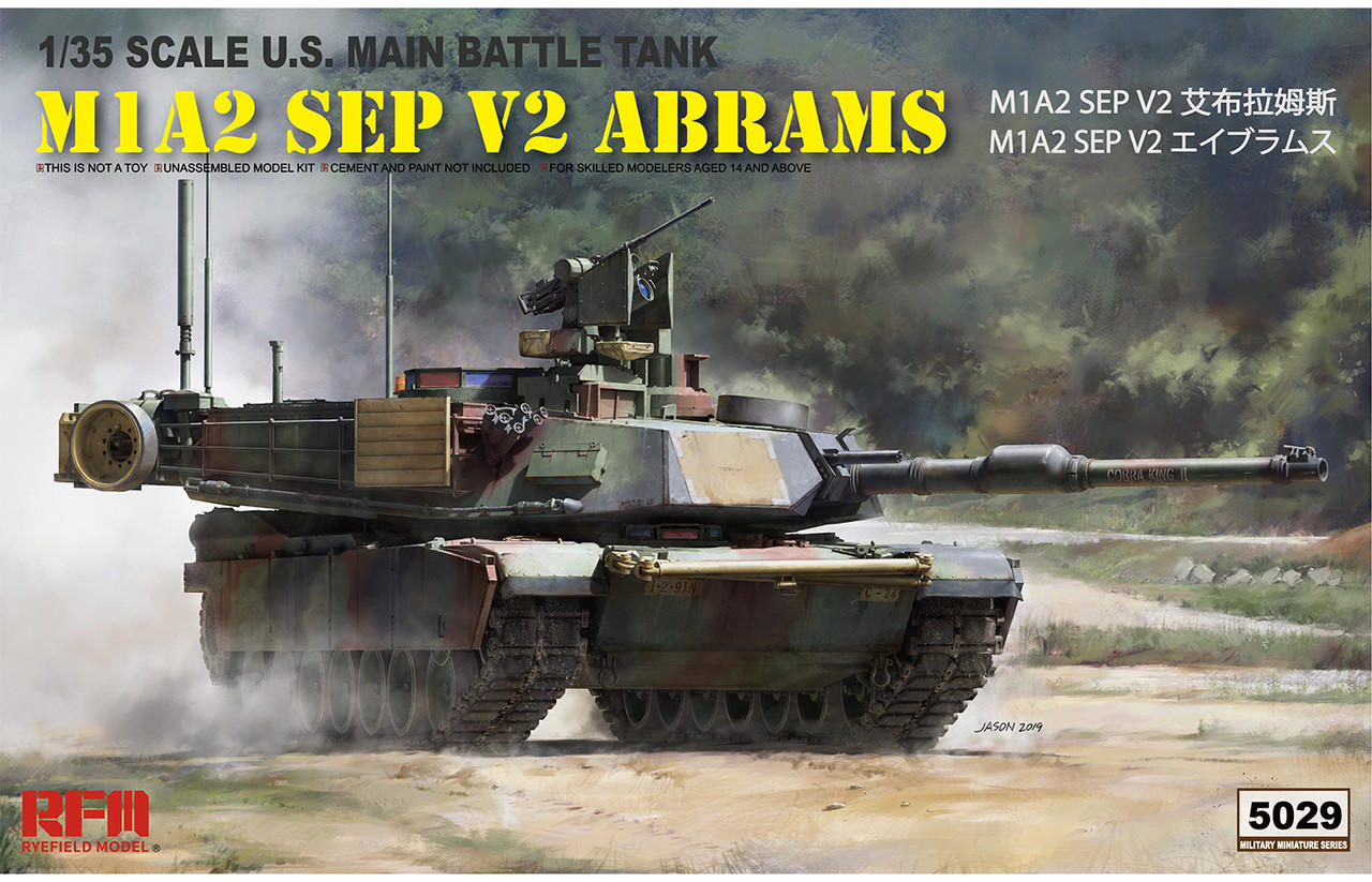 1/35 Ryefield Model M1A2 SEP V2 Abrams US MBT - Squadron.com 1/35 Ryefield Model M1A2 SEP V2 Abrams US MBT - Squadron.com