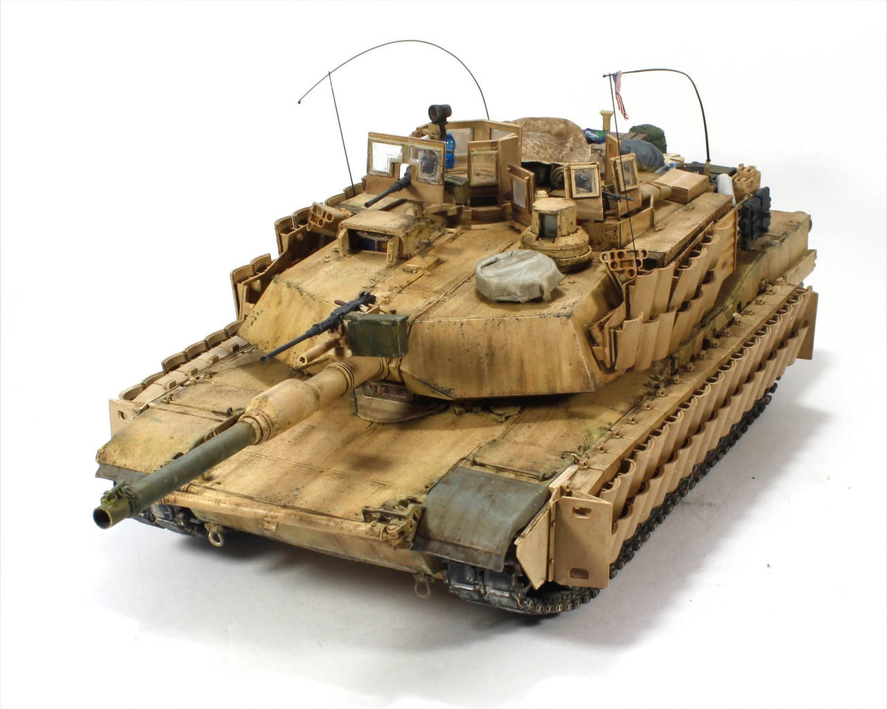 1/35 Ryefield Model M1A2 Tusk I/Tusk II Battle T - Squadron.com
