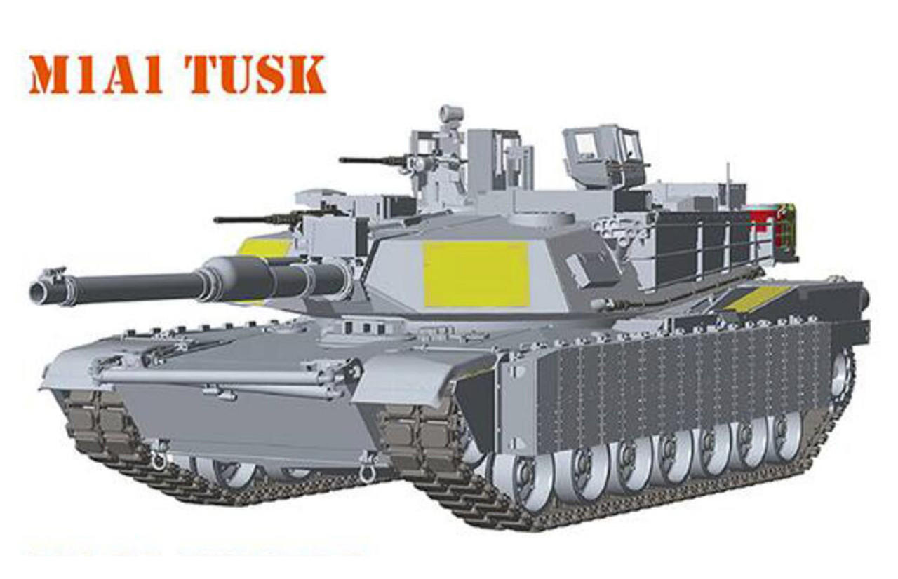 1/35 Ryefield Model M1A2 Tusk I/Tusk II Battle T - Squadron.com 