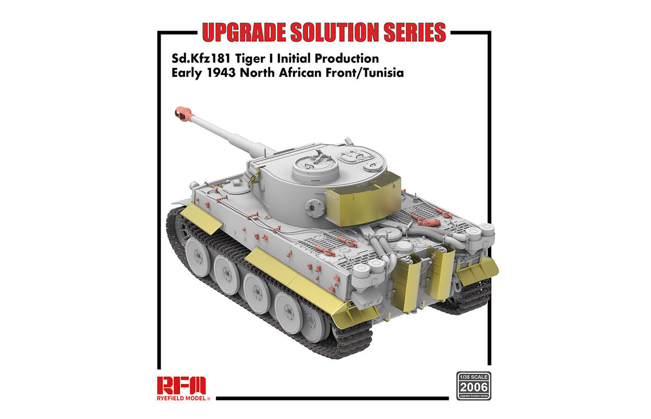 1/35 Ryefield Model Upgrade Set Early Tiger I - Squadron.com