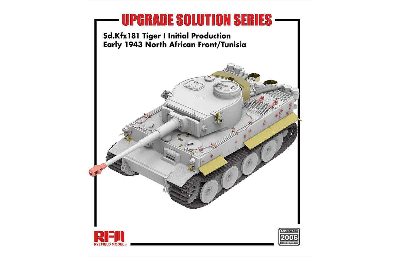 1/35 Ryefield Model Upgrade Set Early Tiger I - Squadron.com