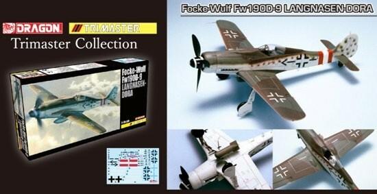 1/48 Dragon Focke-Wulf Fw190D-9 Langnasen-Dora Plastic Model