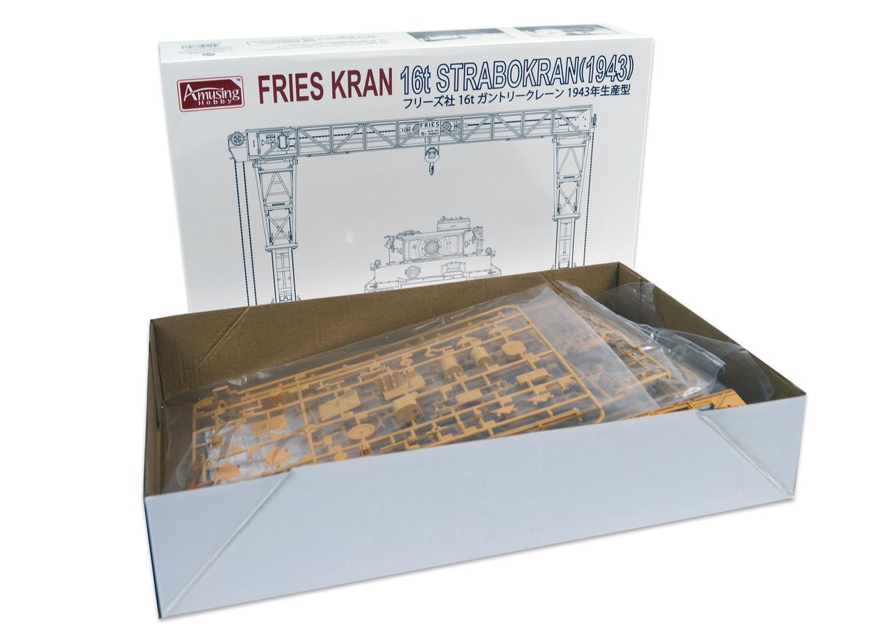 1/35 Amusing Hobby Fries Kran 16t Strabokran Tank Crane - Squadron.com