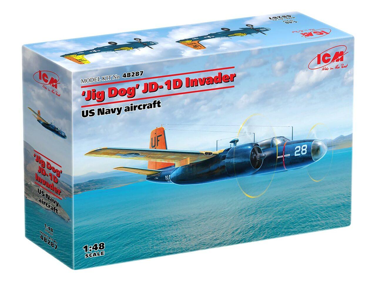 1/48 ICM Jig Dog JD-1D Invader USN Aircraft - Squadron.com