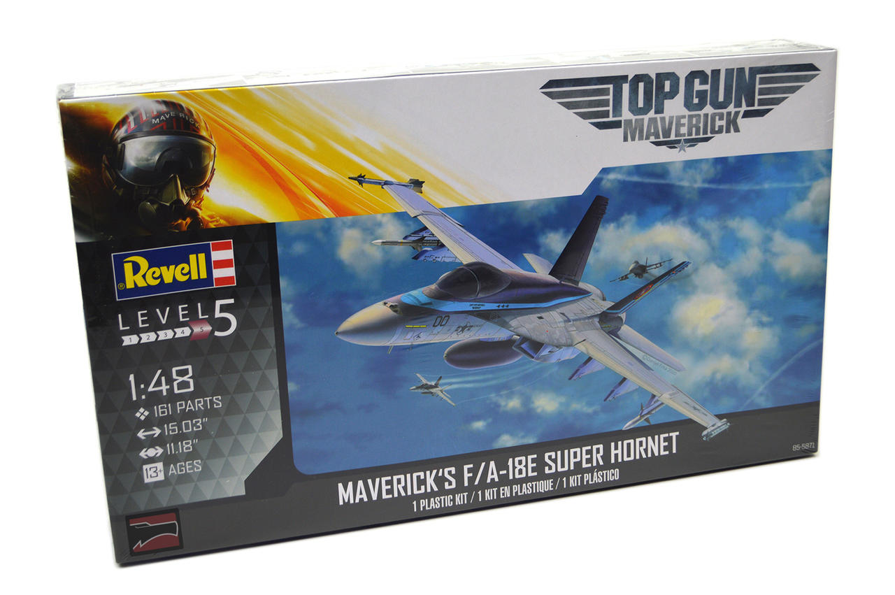 1/48 Revell Top Gun Maverick's F/A-18E Super Hornet Plastic Model