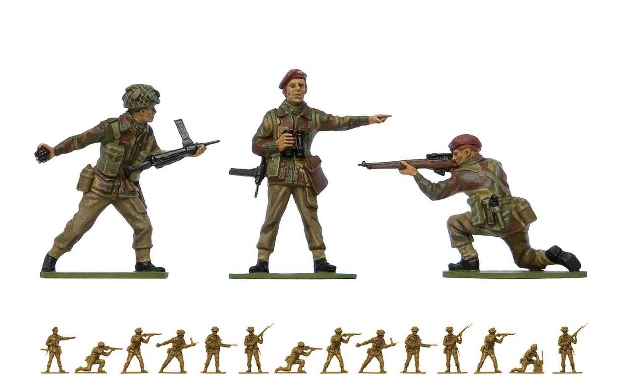 本 BRITISH PARATROOPS in action
