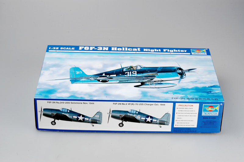 1/32 Trumpeter F6F-3N Hellcat Fighter - Squadron.com