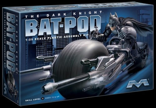1/25 Moebius Batman Dark Knight Rises Bat Pod - Squadron.com