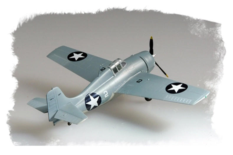 1/72 Hobby Boss F4F-4 Wildcat Easy Assembly - HY80220 - Squadron.com