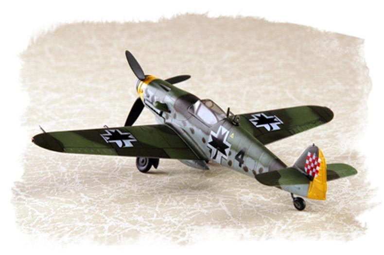 1/48 エデュアルド Bf109G-10 BUNNY FIGHTER Bf 109G-10 Erla with rectangular upper wing surface bulges 1