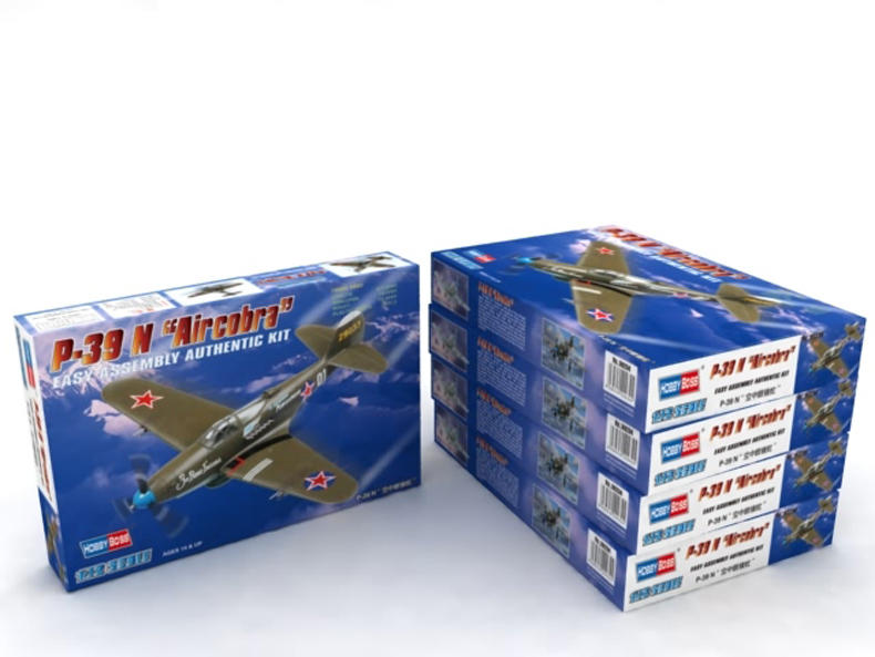 AIR COBRA 模型キット　エアーコブラ 1/72 Hobby Boss P-39N Airacobra Easy Assembly Plastic Model