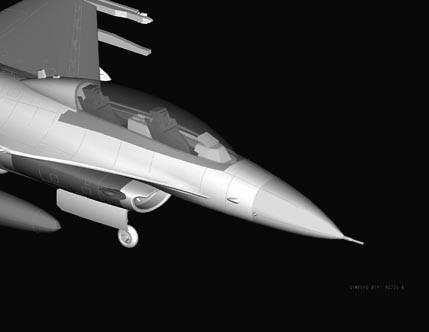 1/72 Hobby Boss F-16D Fighting Falcon - HY80275 - Squadron.com