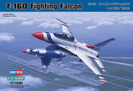 1/72 Hobby Boss F-16D Fighting Falcon - HY80275 - Squadron.com