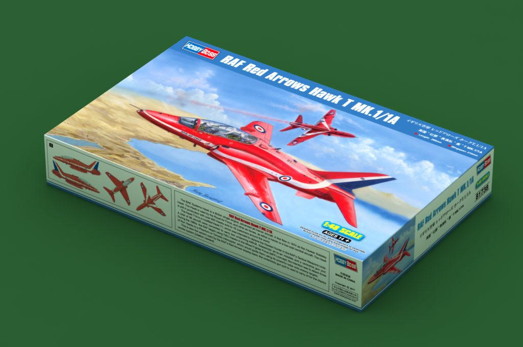 1/48 Hobby Boss Raf Red Arrows Hawk T Mk.1/1A - HY81738