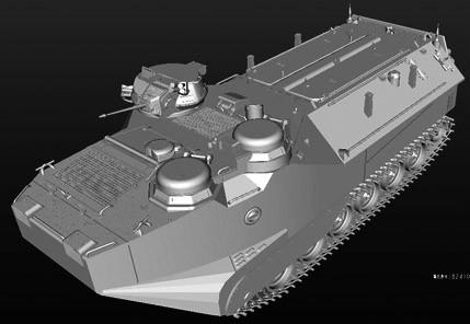 1/35 Hobby Boss AAVP-7A1 Assault Amphibian Vehicle Personnel