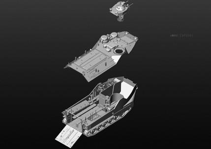 1/35 Hobby Boss AAVP-7A1 with UWGS - HY82412 - Squadron.com