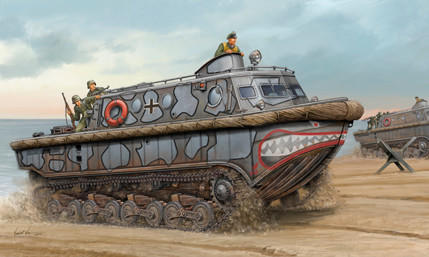1/35 Hobby Boss German Land-Wasser-Schlepper Mid-Production