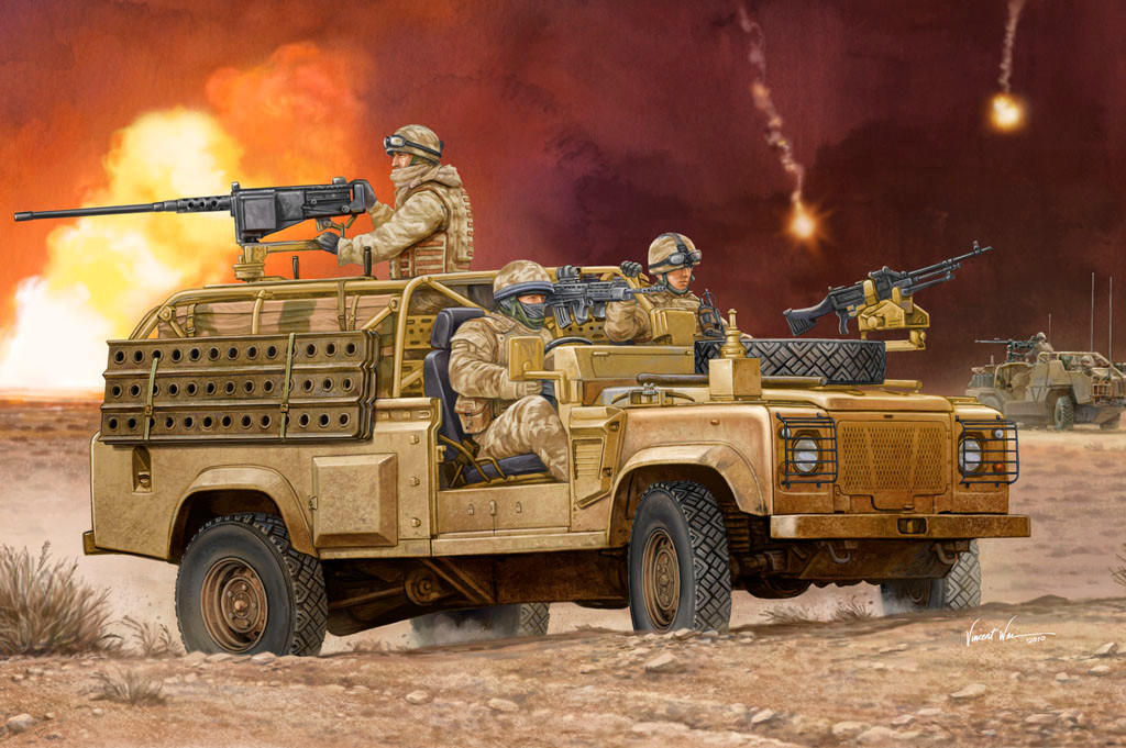 1/35 Hobby Boss Defender XD Wolf W.M.I.K. - HY82446 - Squadron.com