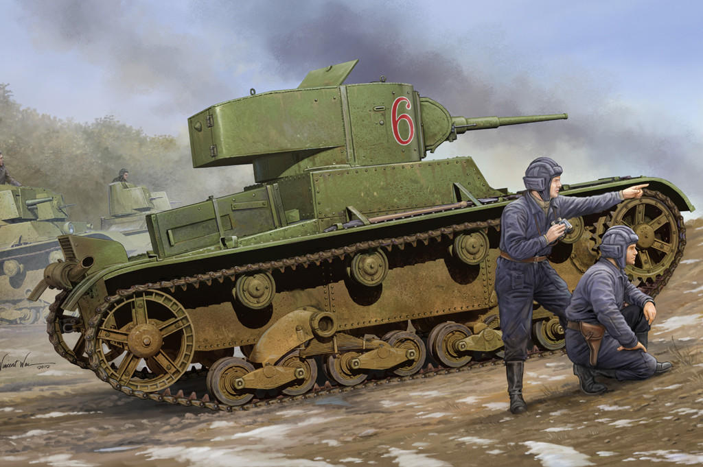 1/35 Hobby Boss Soviet T-26 Light Infantry Tank Mod. 1933