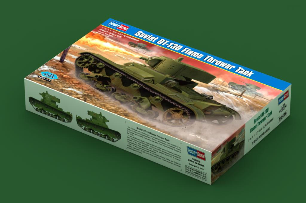 1/35 Hobby Boss Soviet OT-130 Flame Thrower Tank - HY82498