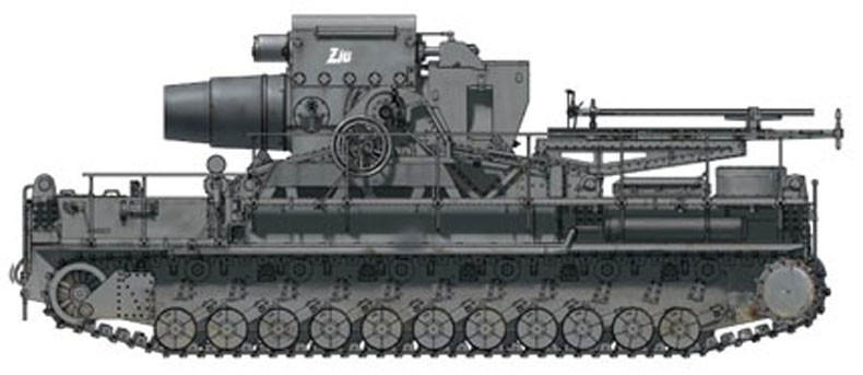 1/72 Hobby Boss Morser Karl-Gerat 040/041 Late Version - HY82905