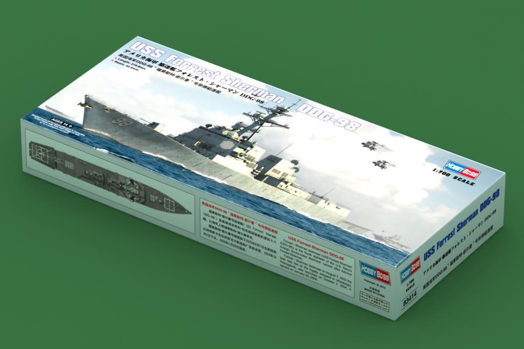 1/700 Hobby Boss USS Forrest Sherman DDG-98 - HY83414