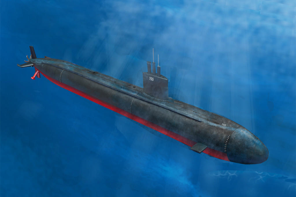 コレクション SSMY 1/350 Hobby Boss USS Los Angeles Class SSN-688/VLS/688I 3 in 1