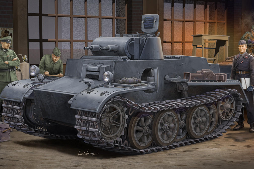 1/35 Hobby Boss German Pz.kpfw.I Ausf.F VK 18.01 Early - HY83804