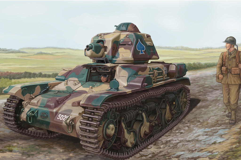 1/35 Hobby Boss French R35 Light Infantry Tank - HY83806