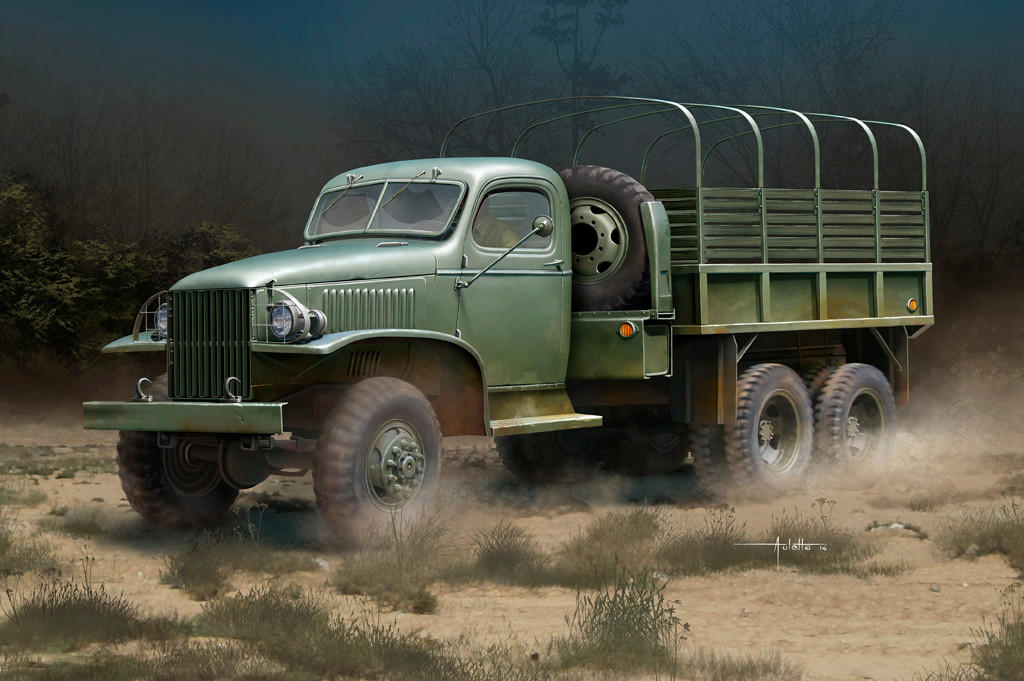 1/35 Hobby Boss US GMC CCKW-352 Steel Cargo Truck - HY83831