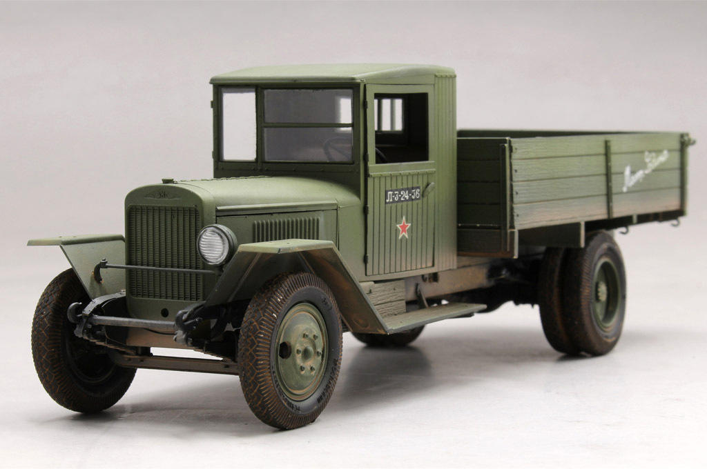 1/35 Hobby Boss Russian ZIS-5B Truck Plastic Model Kit - Squadron.com