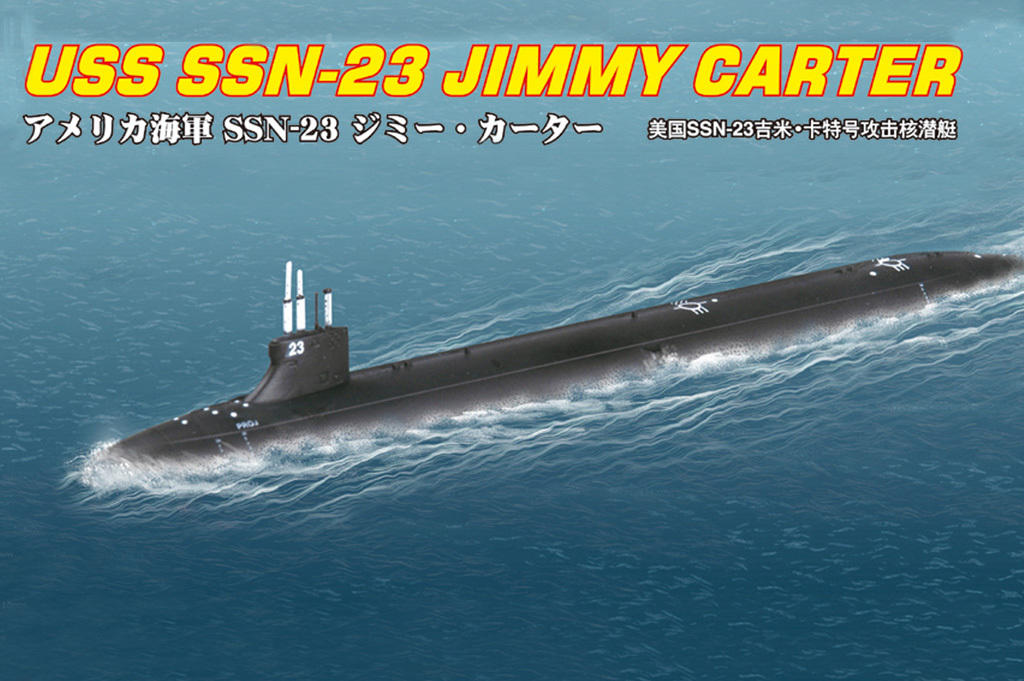 1/700 Hobby Boss USS Jimmy Carter Plastic Model Kit - Squadron.com