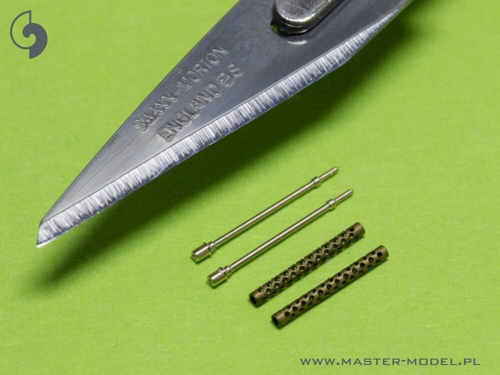 トイガン ZEKE M1910 Milling Brass Model Kit 1/35 Master Model Browning M1919 .30 cal machine gun barrels
