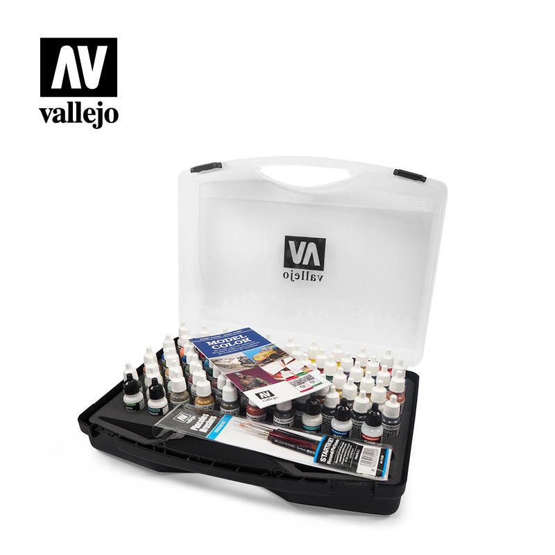 Porta Colori Vallejo 26007 - Bianco, Per Modellismo E Pittura