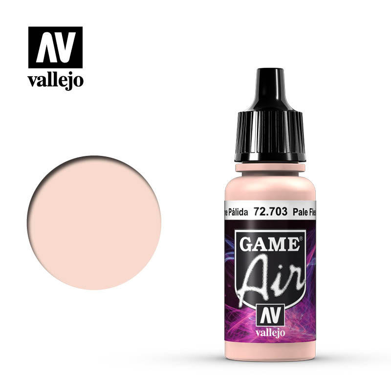 Vallejo Paint 17ml Bottle Pale Flesh Game Air - Squadron.com